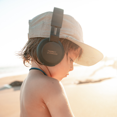 Dauer 2W RMS Bluetooth + 3.5mm Kablosuz Kulaklık  50 Saat Dinleme Süresi Ergonomik Dizayn Mavi Renk - 4