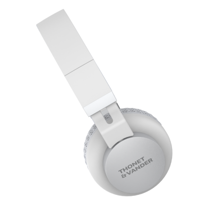 Dauer 2W RMS Bluetooth + 3.5mm Kablosuz Kulaklık  50 Saat Dinleme Süresi Ergonomik Dizayn Beyaz Renk  - 3