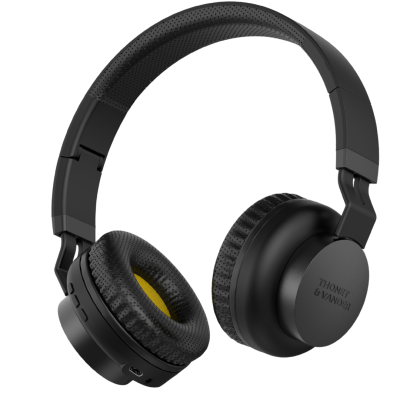Dauer 2W RMS Bluetooth + 3.5mm Kablosuz Kulaklık  50 Saat Dinleme Süresi Ergonomik Dizayn Siyah Renk - 1