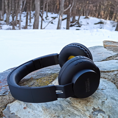 Dauer 2W RMS Bluetooth + 3.5mm Kablosuz Kulaklık  50 Saat Dinleme Süresi Ergonomik Dizayn Siyah Renk - 7