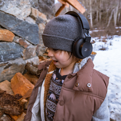 Dauer 2W RMS Bluetooth + 3.5mm Kablosuz Kulaklık  50 Saat Dinleme Süresi Ergonomik Dizayn Siyah Renk - 9