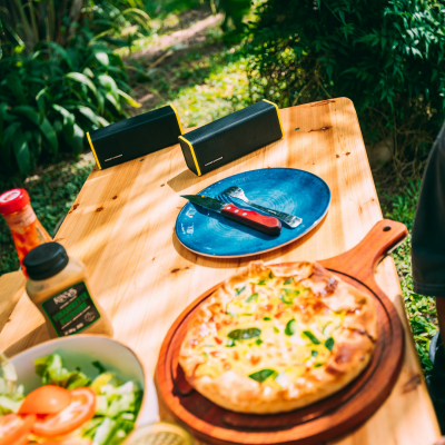 Frei 16W RMS Taşınabilir Bluetooth TWS 8 Saat Dinleme Süresi Gri - 10