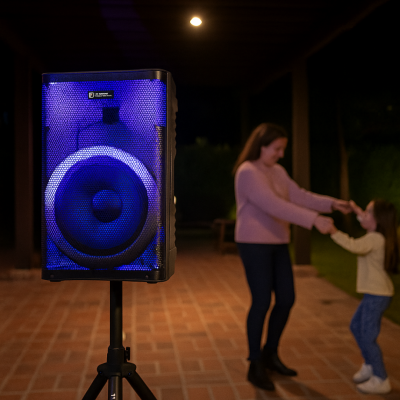 Stark Gen2  250W RMS Parti Hoparlörü Bluetooth TWS 2 Yönlü Aktif Siyah - 9