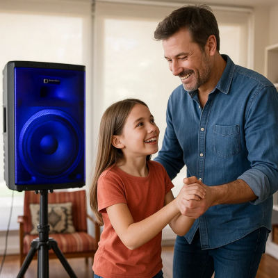 Stark Gen2  250W RMS Parti Hoparlörü Bluetooth TWS 2 Yönlü Aktif Siyah - 10