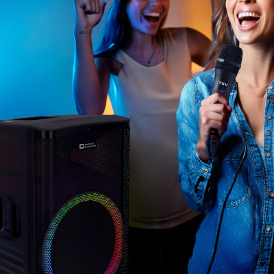 Stark Gen2  250W RMS Parti Hoparlörü Bluetooth TWS 2 Yönlü Aktif Siyah - 12