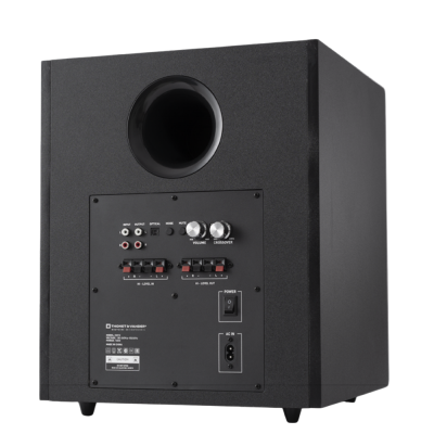SW10 100W RMS Aktif ve Pasif Subwoofer Bluetooth 5.0 Siyah - 4
