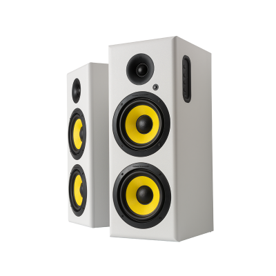 Hoch™ 120W RMS Hoparlör 2.0 Sinema Bluetooh 5.3 RCA Optik Uzaktan Kumanda Beyaz Renk - 8