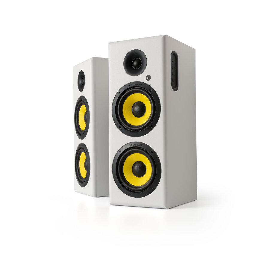 Hoch™ 120W RMS Hoparlör 2.0 Sinema Bluetooh 5.3 RCA Optik Uzaktan Kumanda Beyaz Renk