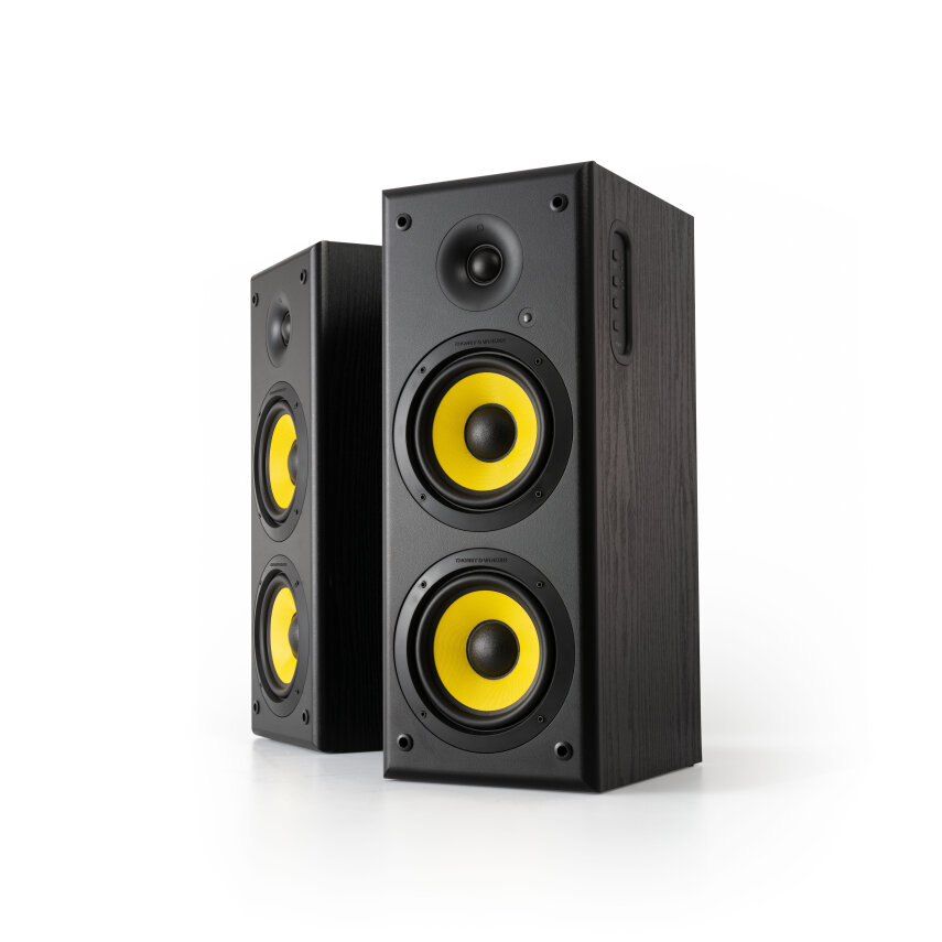 Hoch™ 120W RMS Hoparlör 2.0 Sinema Bluetooh 5.3 RCA Optik Uzaktan Kumanda Siyah Renk
