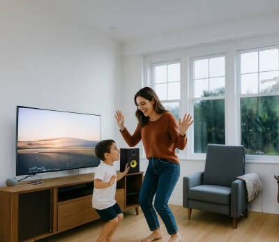 Kugel 140W RMS Hoparlör 2.0 Sinema Bluetooh 4.2 RCA Optik Uzaktan Kumanda Beyaz Renk - 7