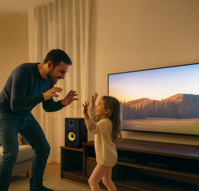 Kugel 140W RMS Hoparlör 2.0 Sinema Bluetooh 4.2 RCA Optik Uzaktan Kumanda Beyaz Renk - 8