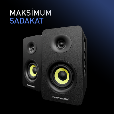 Kumpel 50W RMS Hoparlör 2.0 Bluetooh 5.0 RCA Optik Beyaz Renk - 21