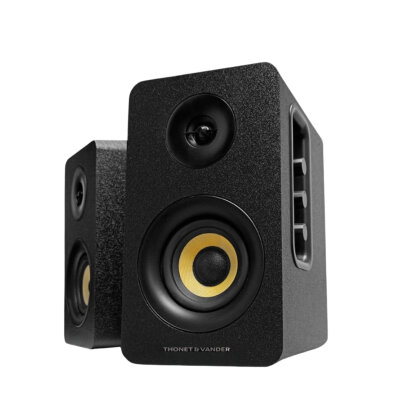 Kumpel 50W RMS Hoparlör 2.0 Bluetooh 5.0 RCA Optik Siyah Renk - 1