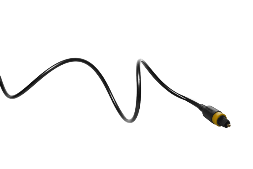 FASER Fiber Optik Ses Kablosu (TOSLINK) 5m Siyah