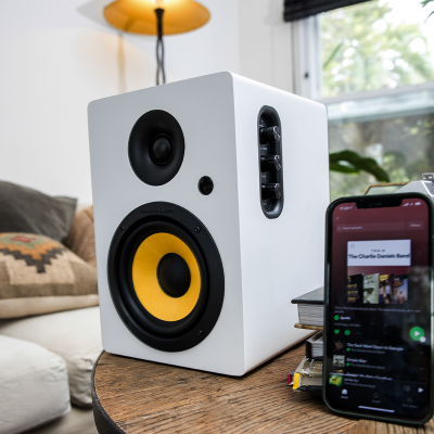 Kurbis 72W RMS Hoparlör 2.0 Sinema Bluetooh 5.0 RCA Optik Uzaktan Kumanda Beyaz Renk - 6