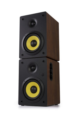 Kurbis 72W RMS Hoparlör 2.0 Sinema Bluetooh 5.0 RCA Optik Uzaktan Kumanda Ahşap Renk - 5