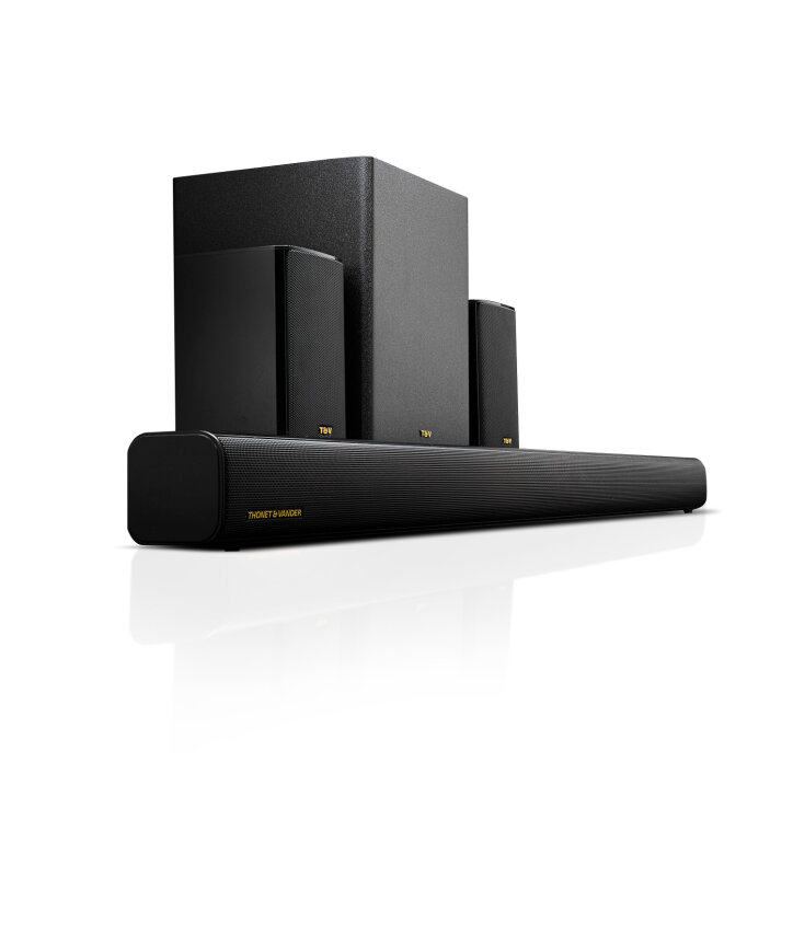 Rein 200W RMS Soundbar + Subwoofer 5.1 Hoparlör Bluetooth HDMI Uzaktan Kumanda