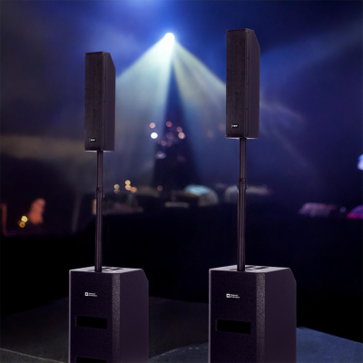 TL600 600W RMS Üç Yollu Aktif PA TWS Bluetooth, XLR, RCA Dijital Ekran - 9