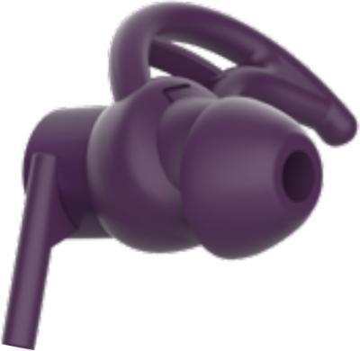 VR100 Boyun Bandı 10 Saat Çalışma Süresi Ergonomik Sporcu Serisi Mor - 2